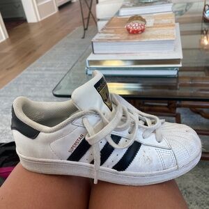 Adidas Superstar Kids Sneakers - White and Black
